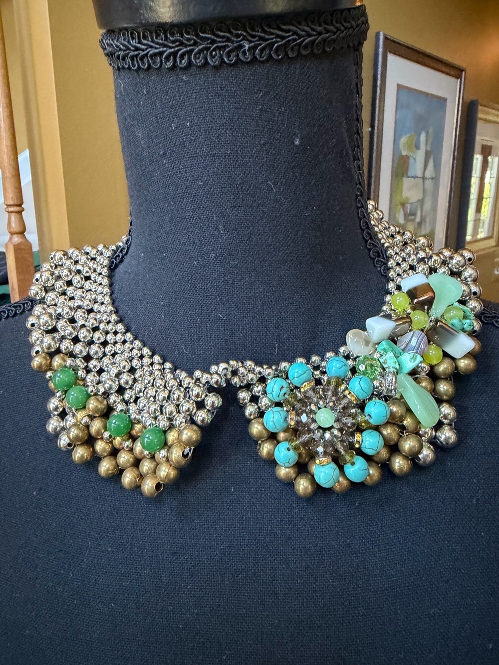 Pam Hiran by Anthropologie Statement Collar Necklace